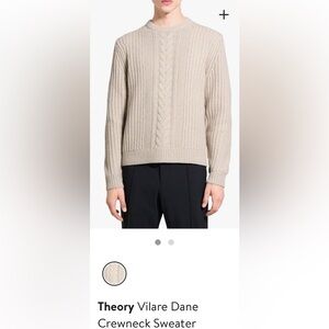 THEORY crew neck sweater